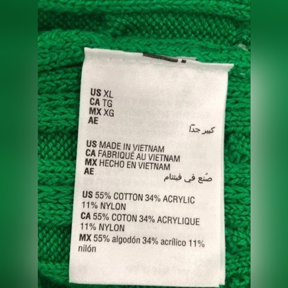 Charter Club Crewneck Button Shoulder Knit Sweater Size XL NWT MSRP $59.50 - Picture 5 of 6
